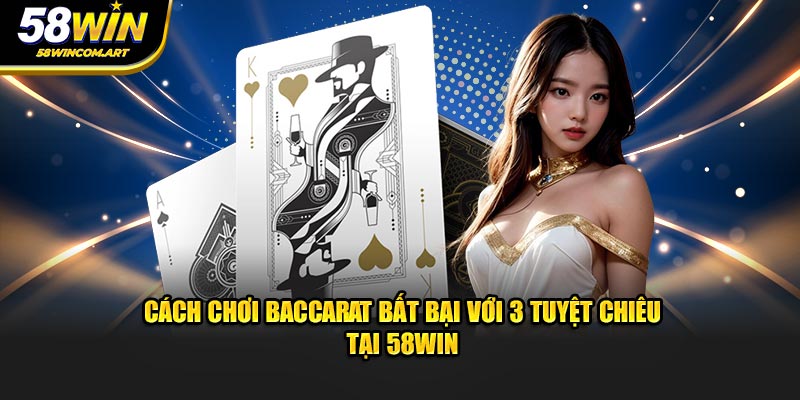 Cách Chơi Baccarat Bất Bại Với 3 Tuyệt Chiêu Tại 58Win